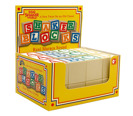 Infant Alphabet Shaker Block Box